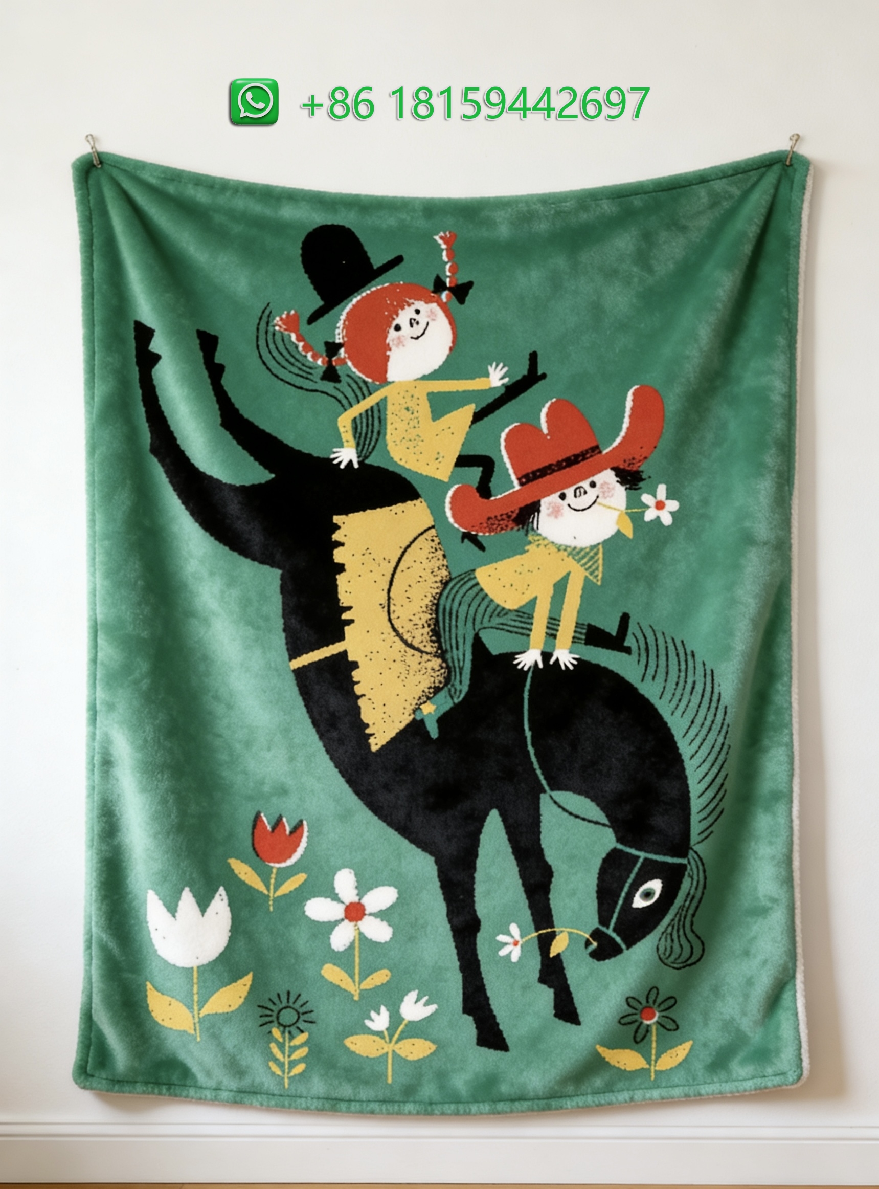 Hermes Throw Blankets